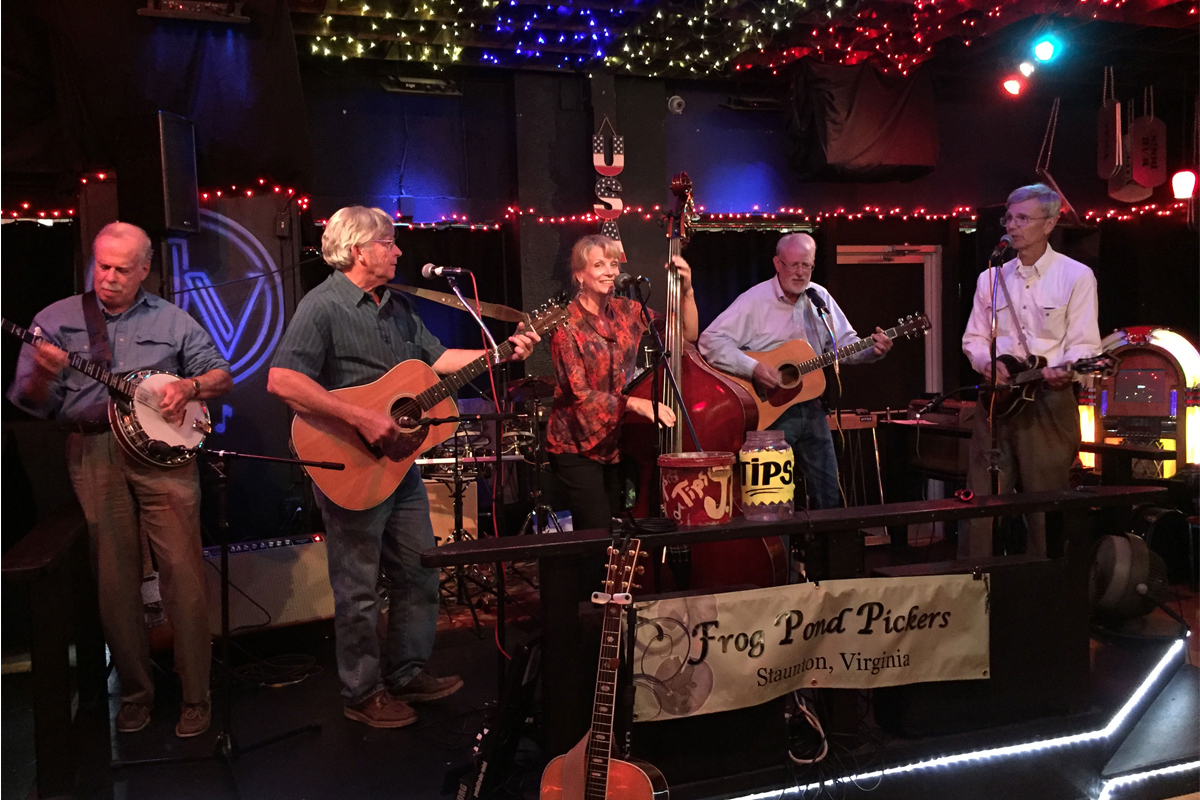 Frogs at
                  JV's