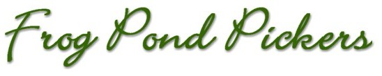 Frog Pond Pickers Banner
